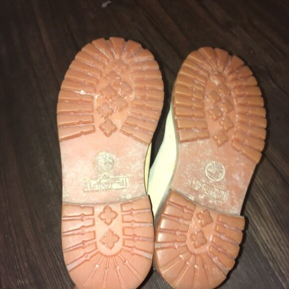 Timberland leather lace up kids 4M streetwear boots - Picture 5 of 5